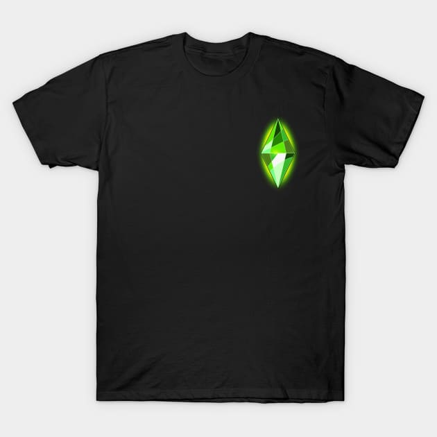 Check Your Plumbob T-Shirt by AlteredWalters